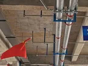 花都管廊支架的安装方法